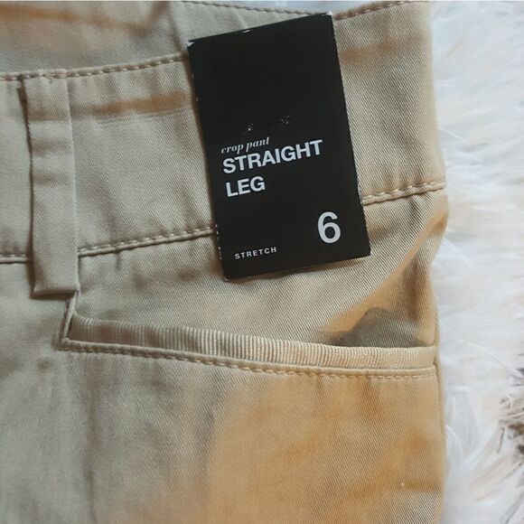 New York & Co Pants Straight Leg Crop NEW Women’s Size 6 - Picture 4 of 7
